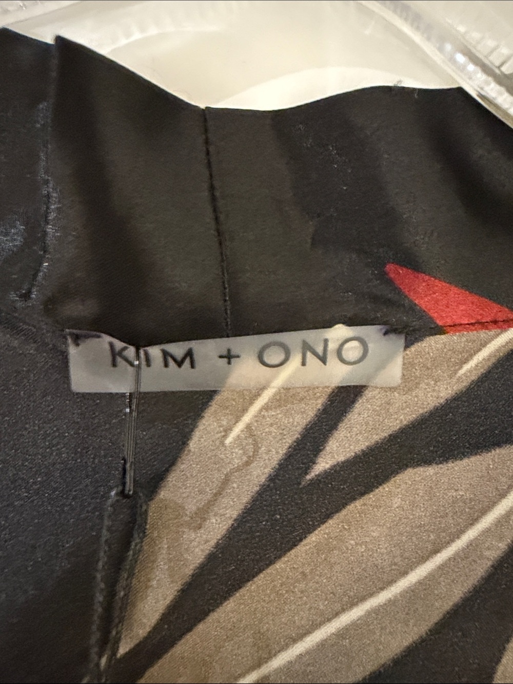 KIM+ONO HANA LONG DARK FLORAL ROMANTIC KIMONO ROBE O/S - Picture 4 of 9
